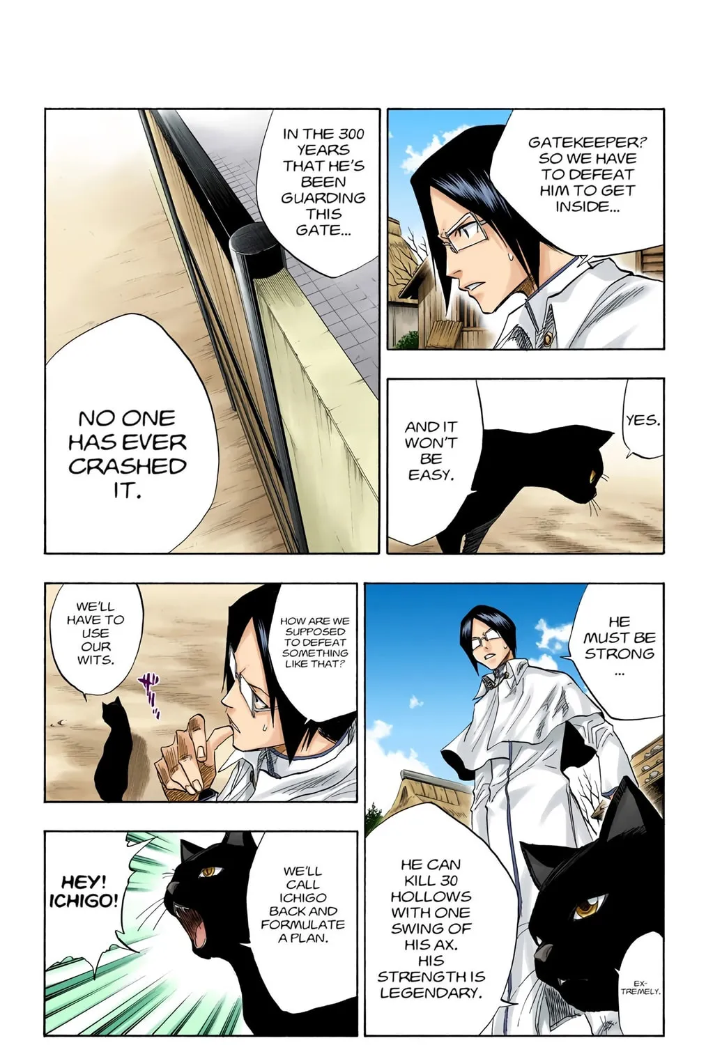 Bleach Colored Manga