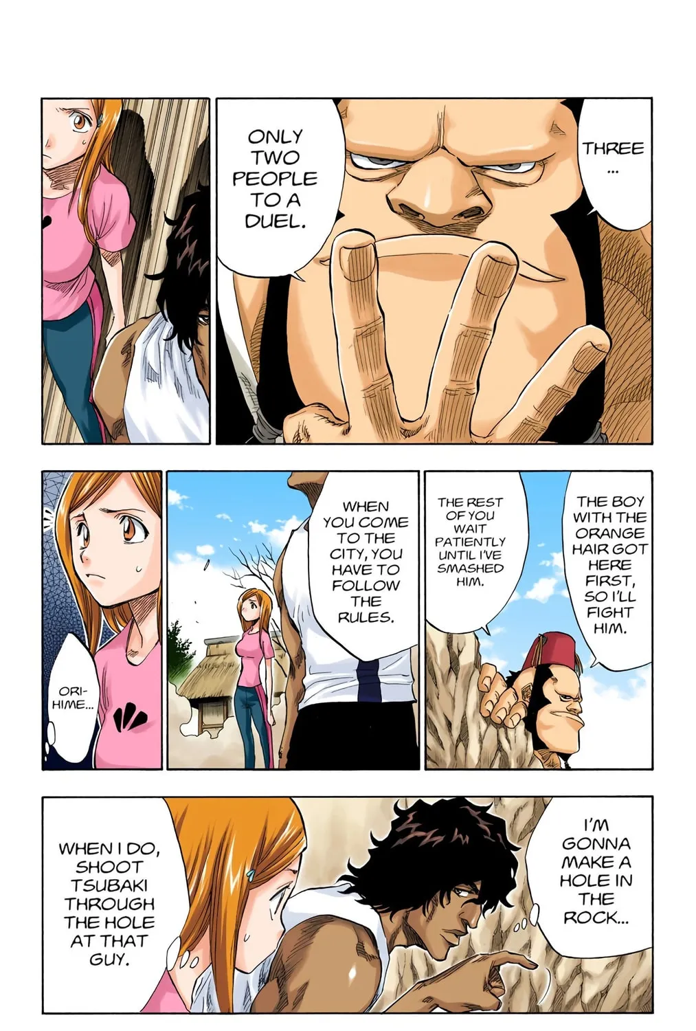 Bleach Colored Manga