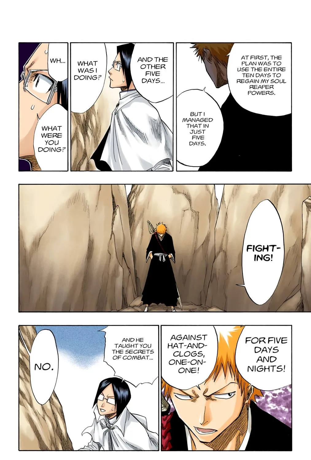 Bleach Colored Manga