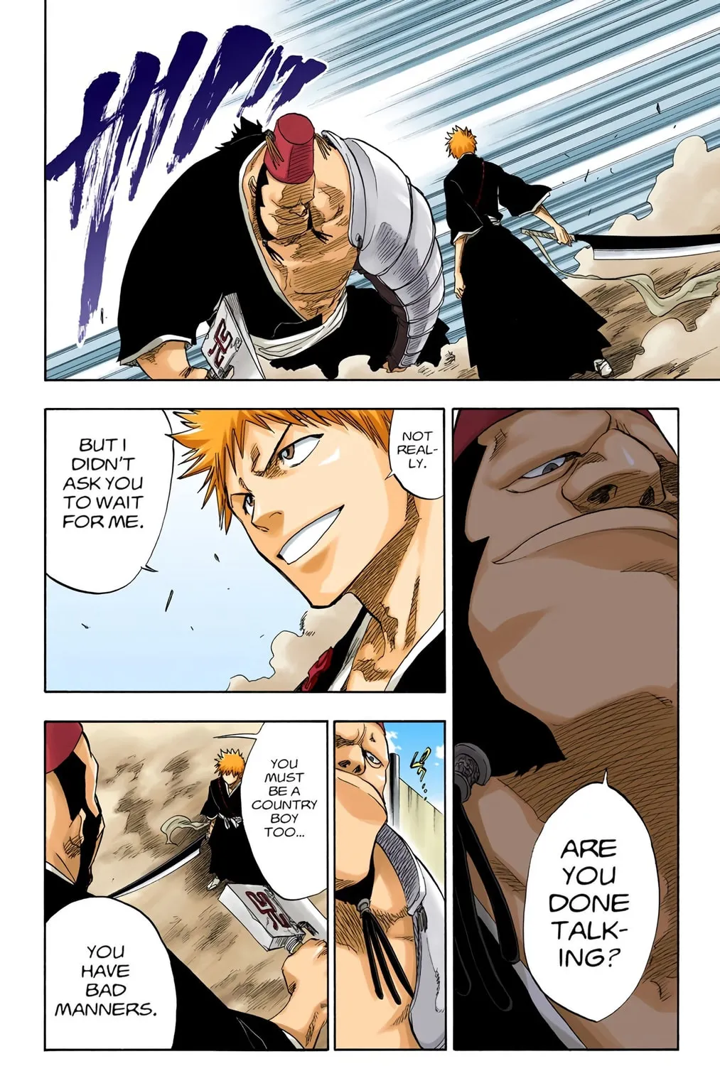 Bleach Colored Manga