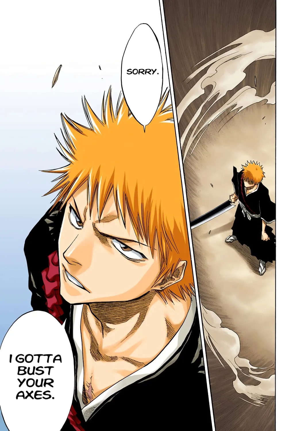 Bleach Colored Manga