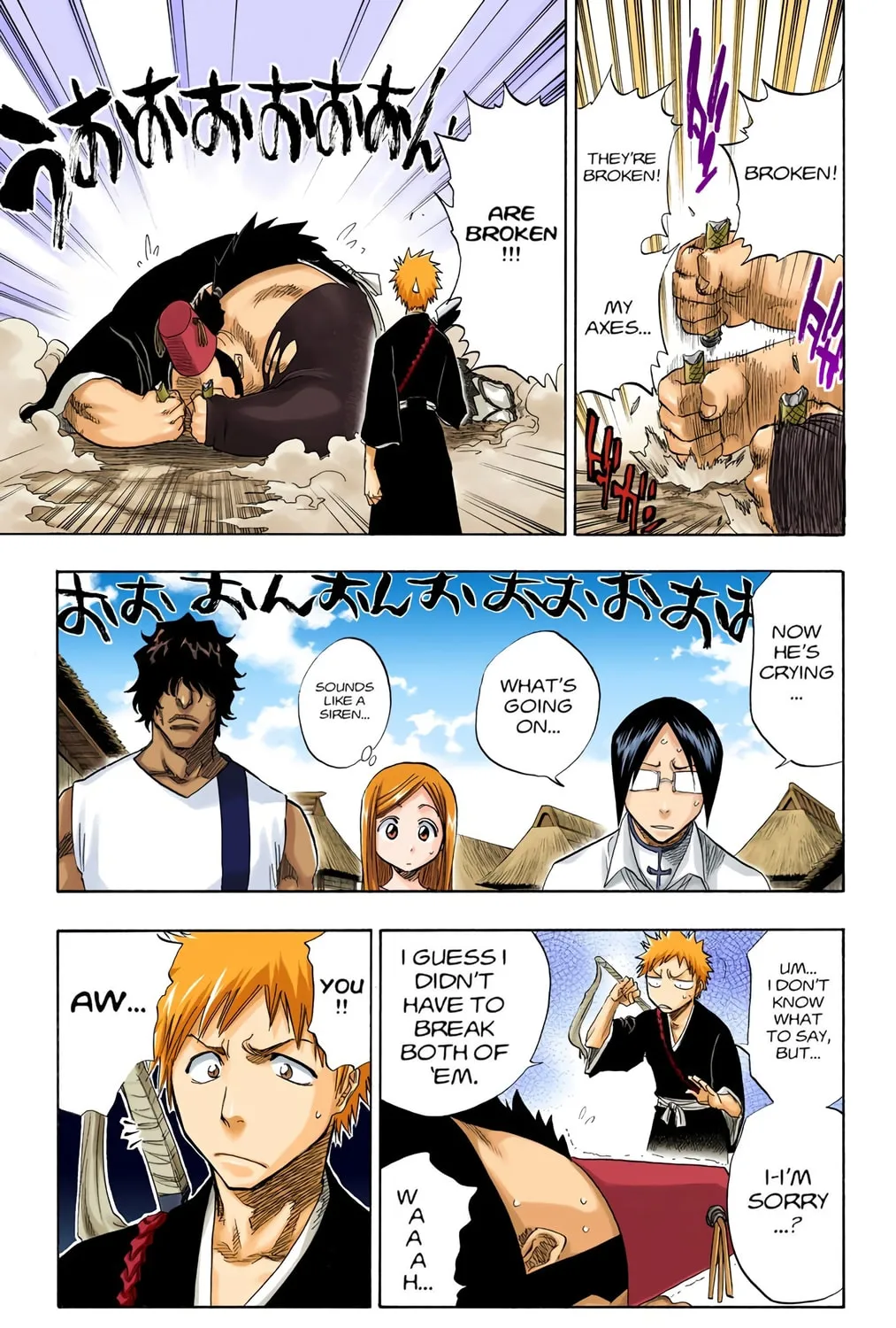 Bleach Colored Manga