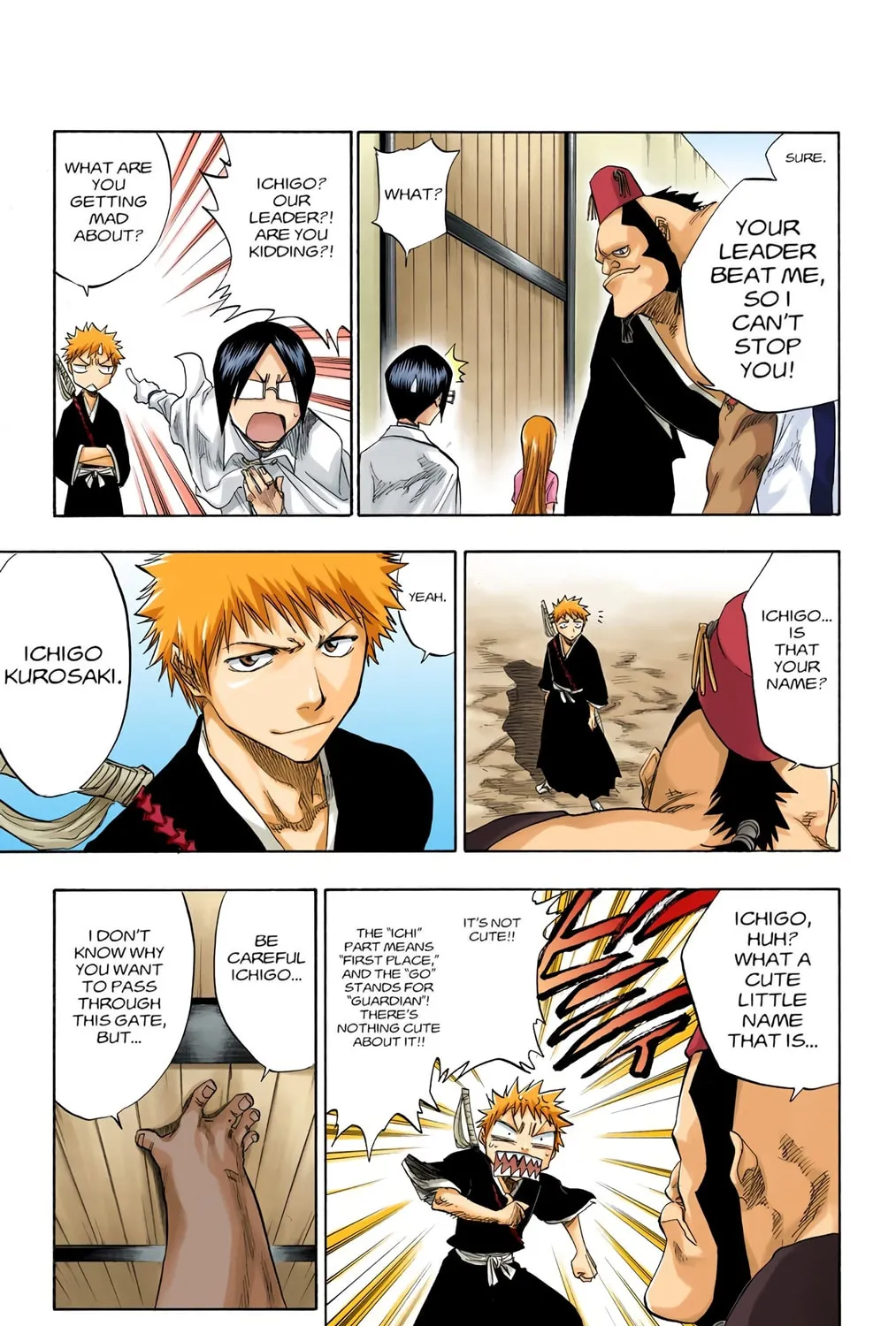Bleach Colored Manga