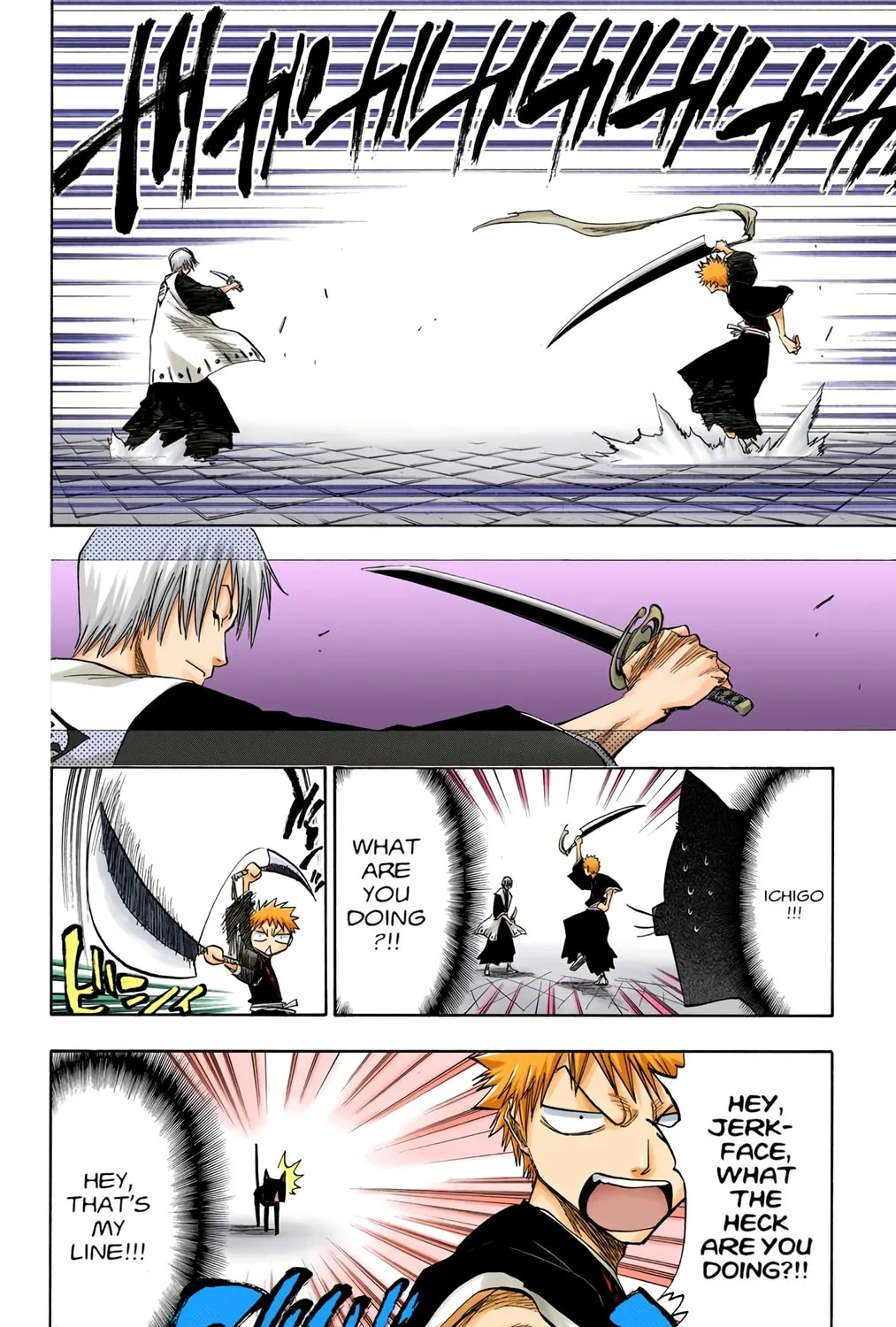 Bleach Colored Manga