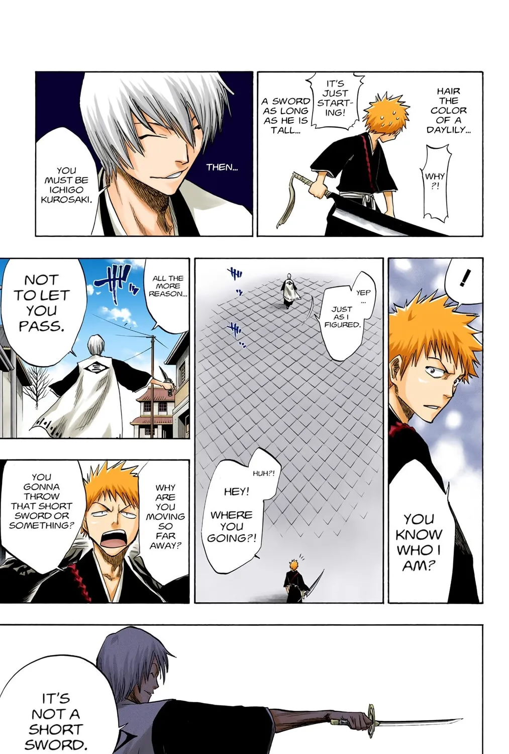 Bleach Colored Manga