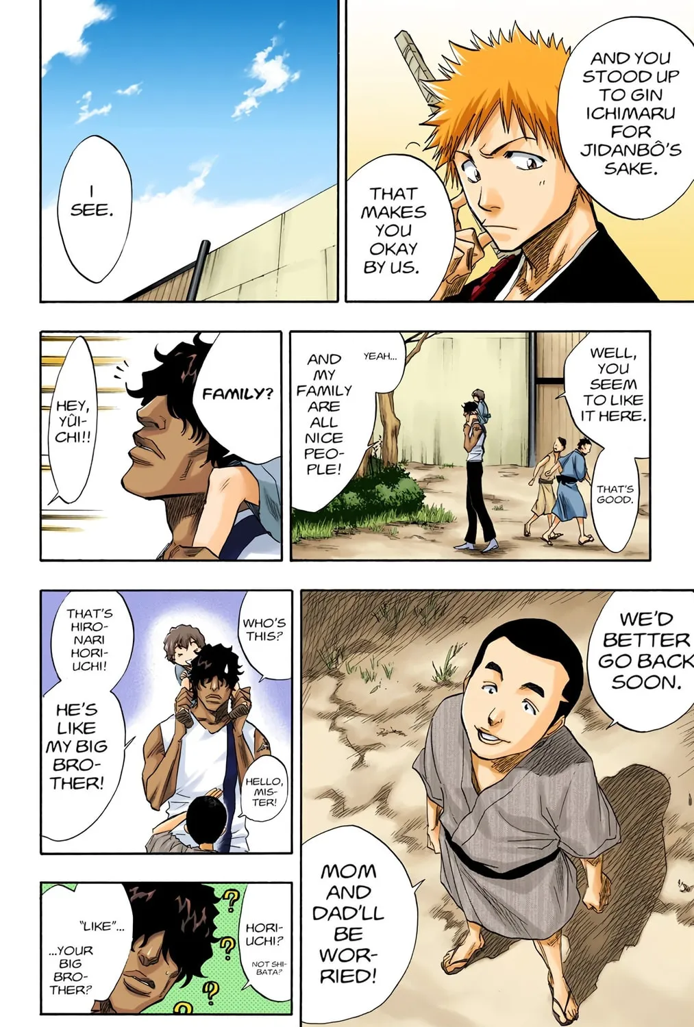 Bleach Colored Manga