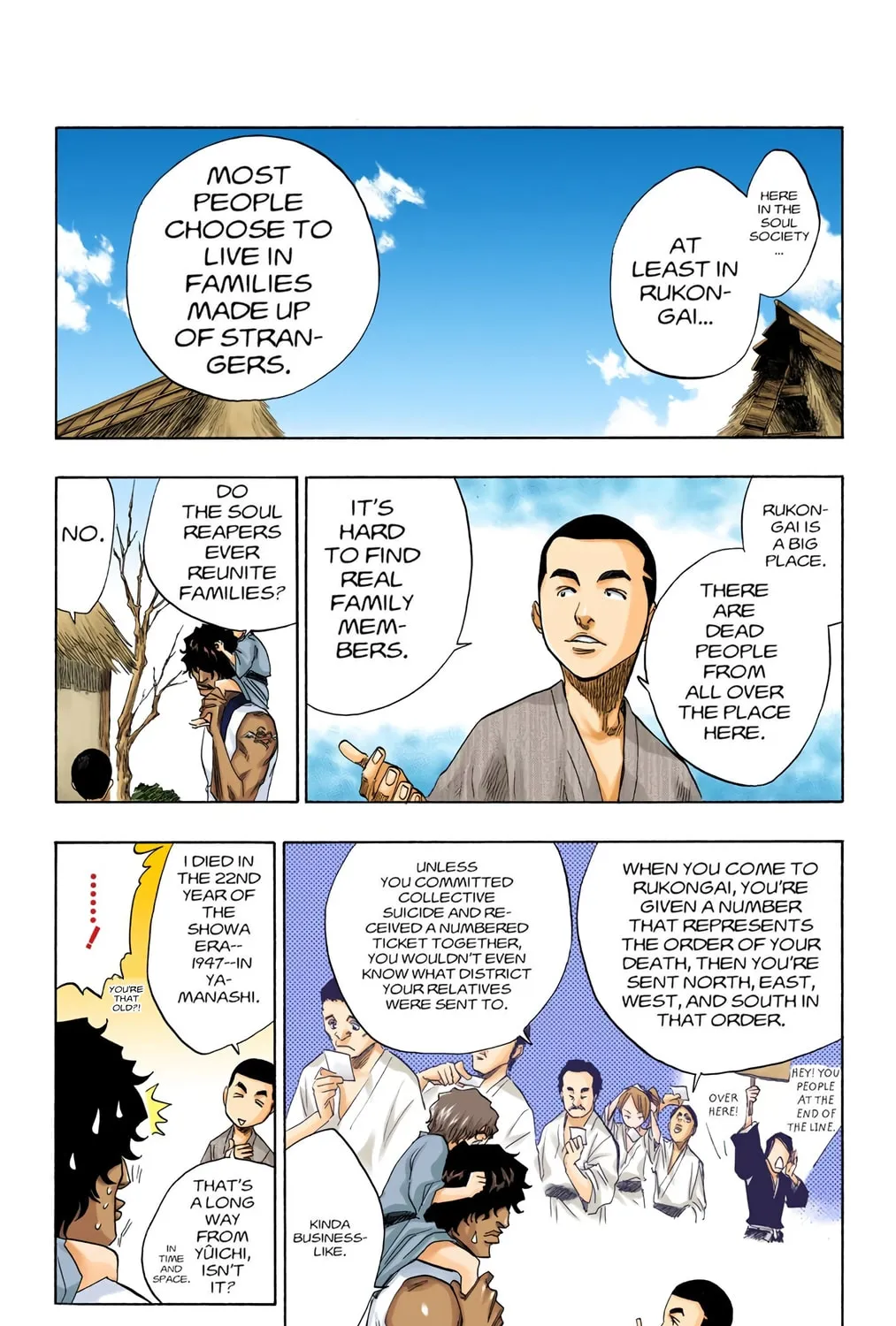 Bleach Colored Manga