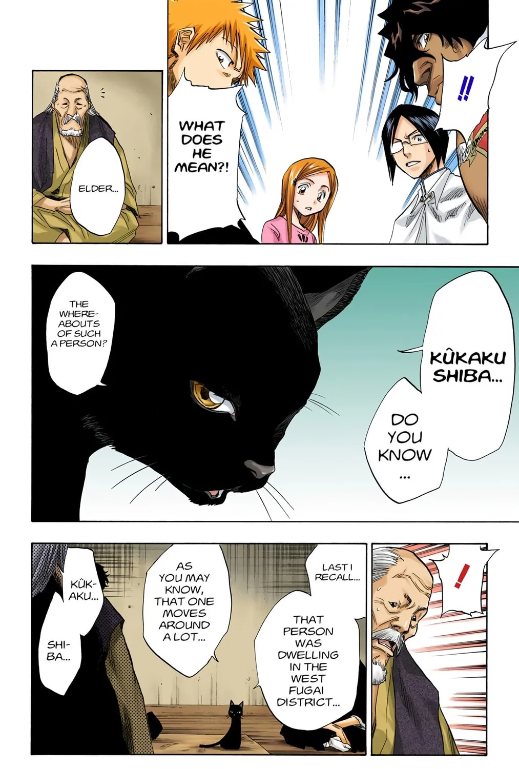 Bleach Colored Manga