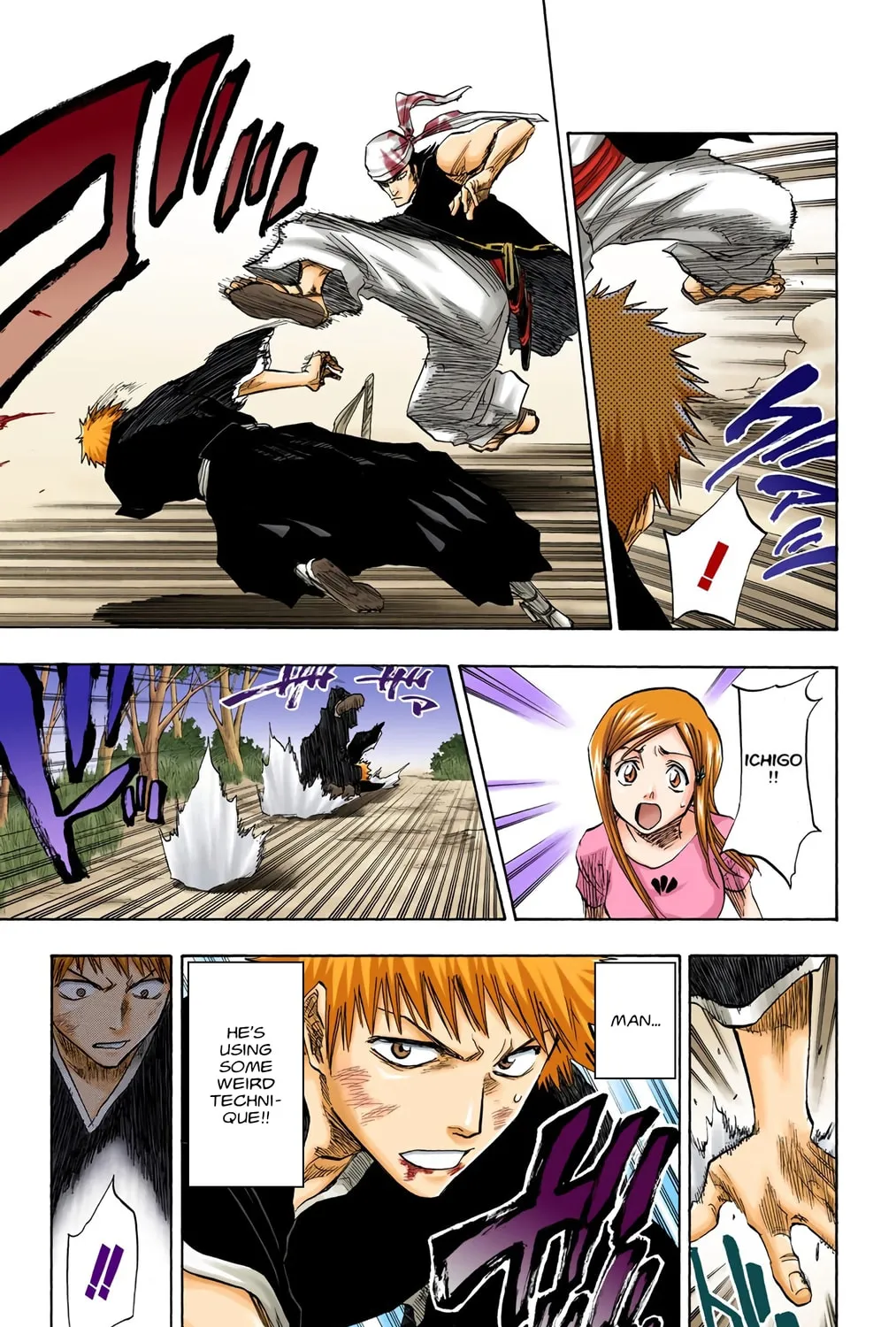 Bleach Colored Manga