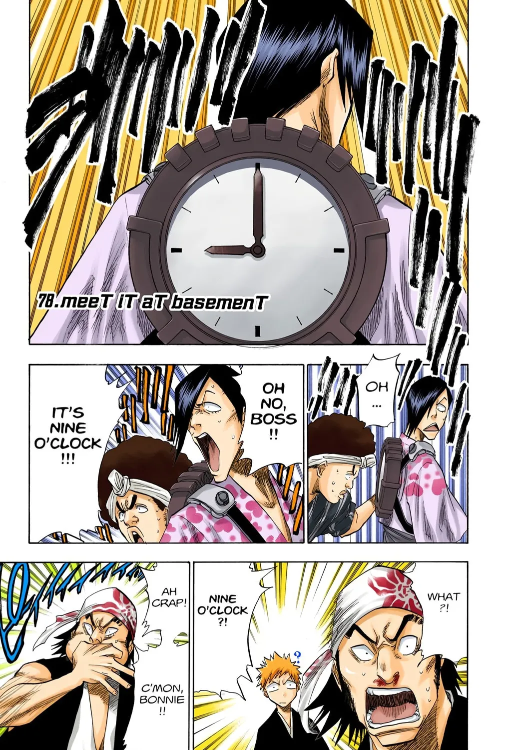 Bleach Colored Manga