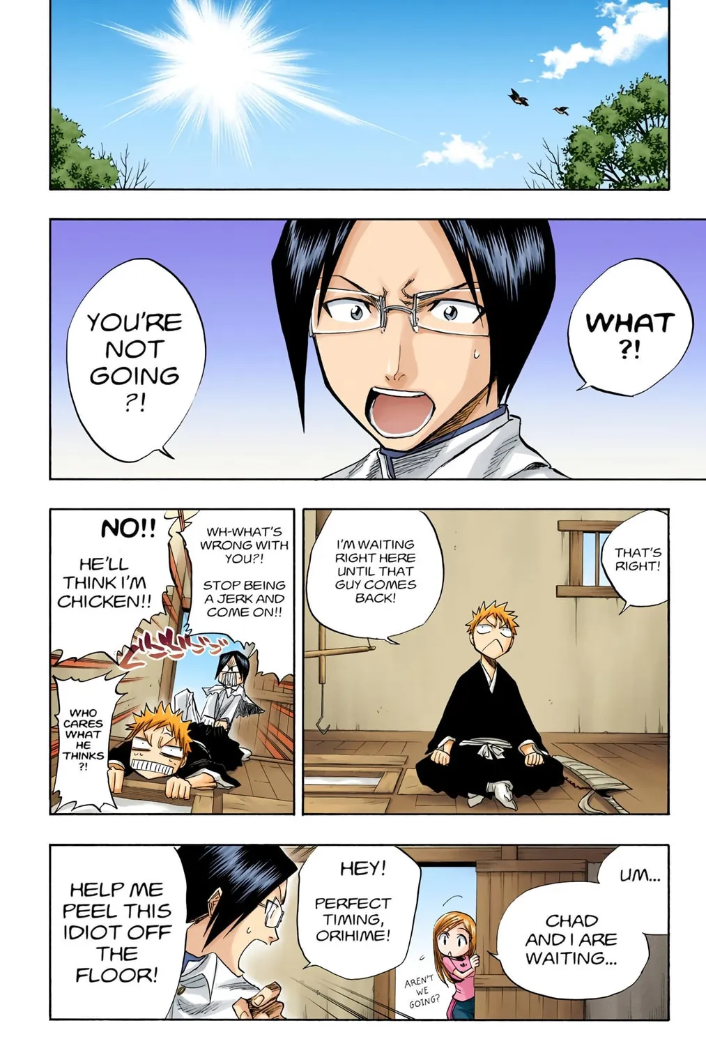 Bleach Colored Manga
