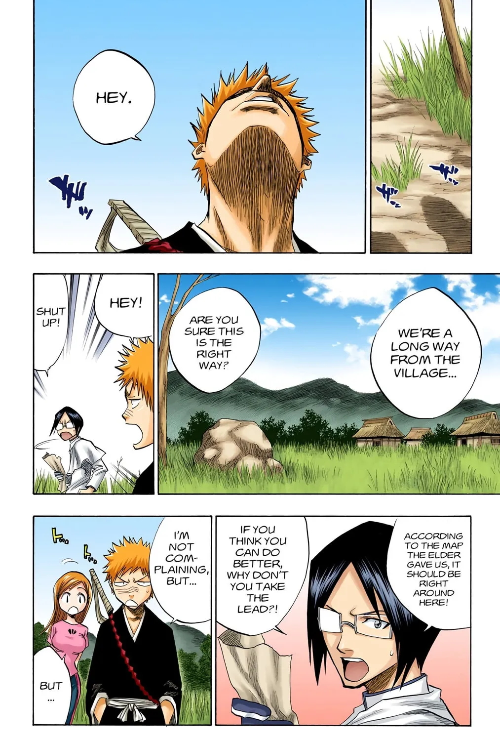 Bleach Colored Manga