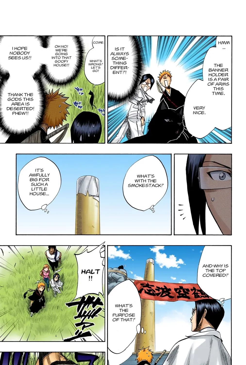 Bleach Colored Manga