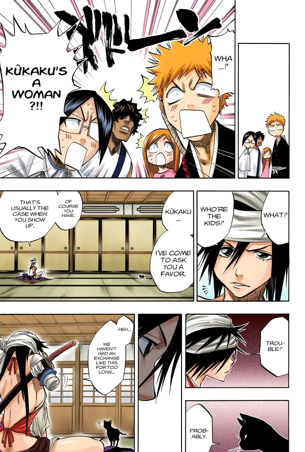 Bleach Colored Manga