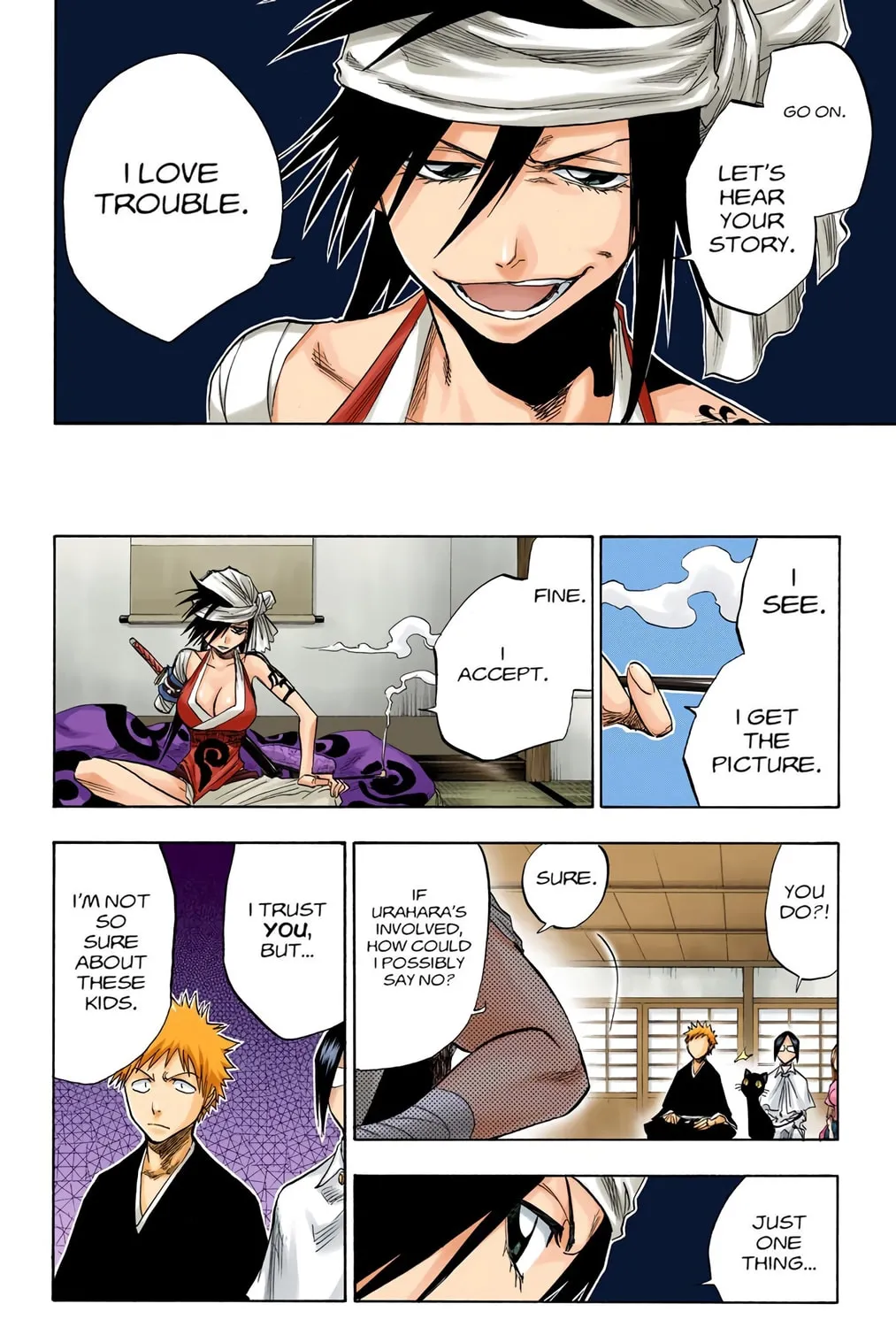 Bleach Colored Manga
