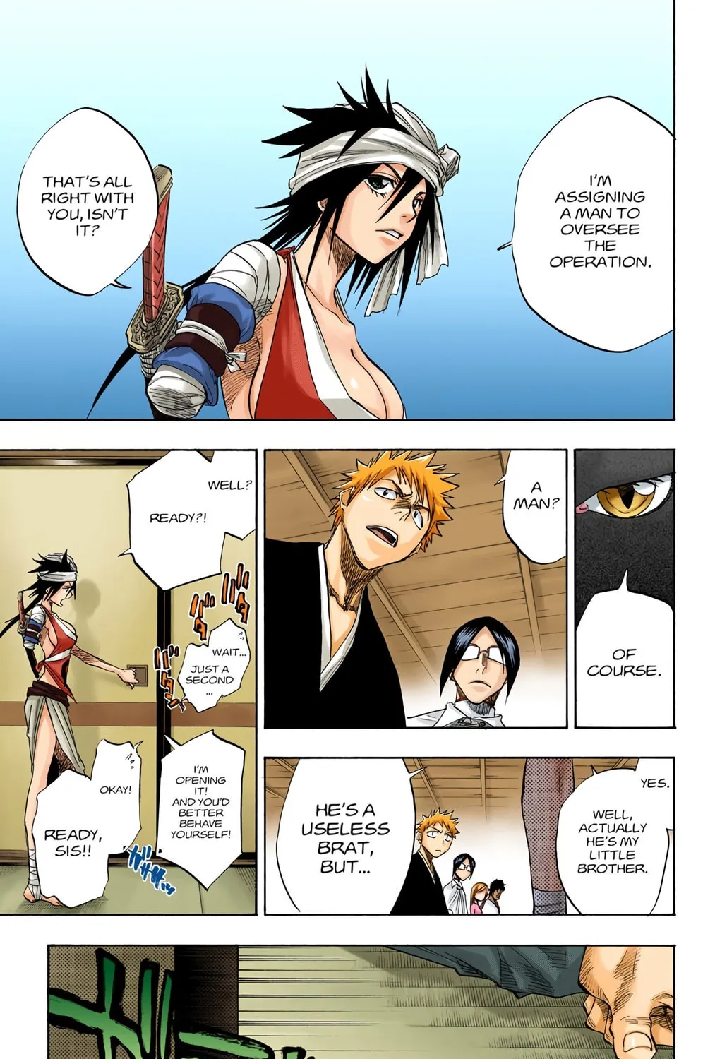 Bleach Colored Manga