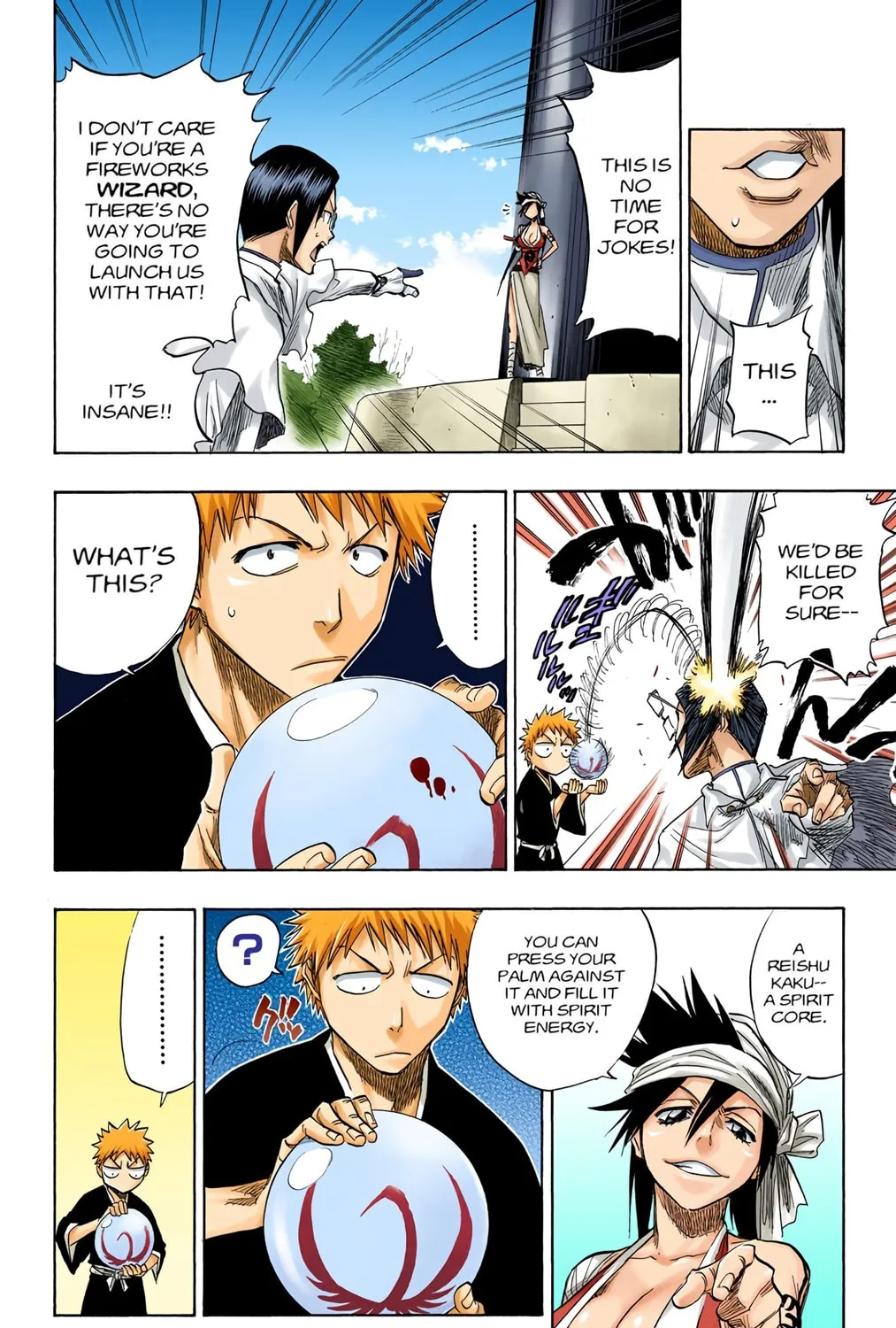 Bleach Colored Manga