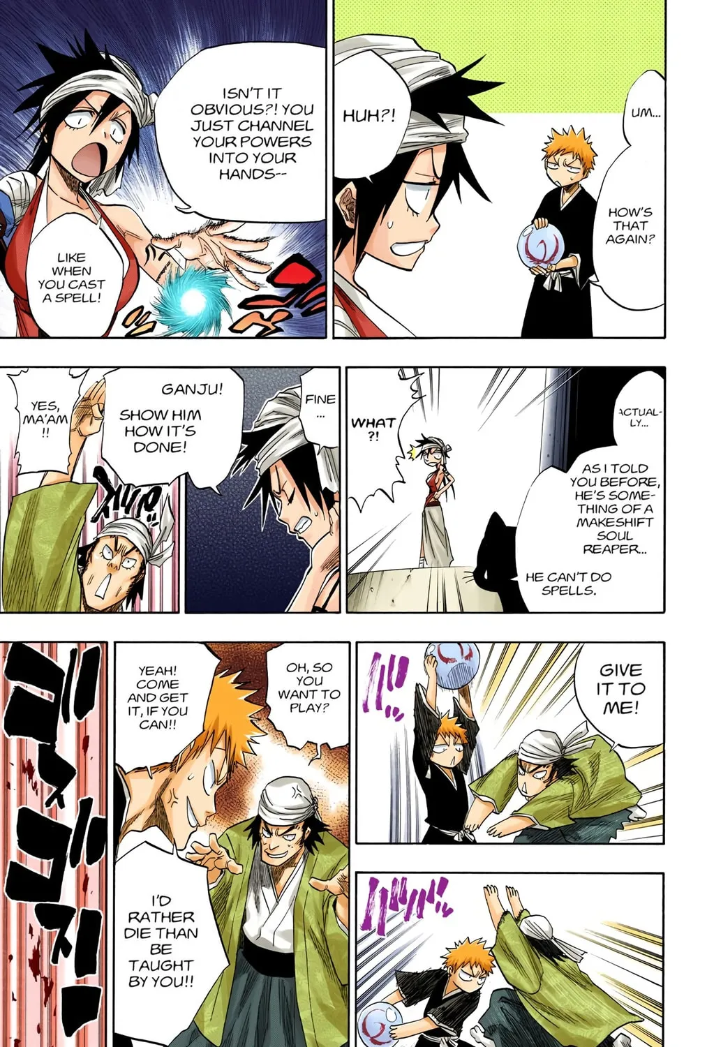Bleach Colored Manga