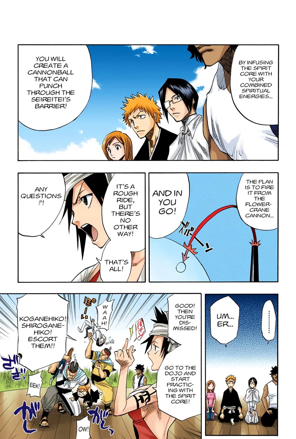 Bleach Colored Manga