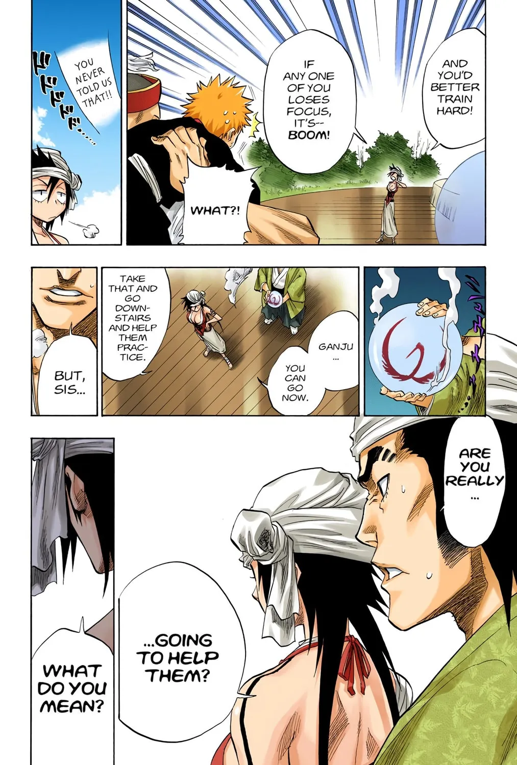Bleach Colored Manga