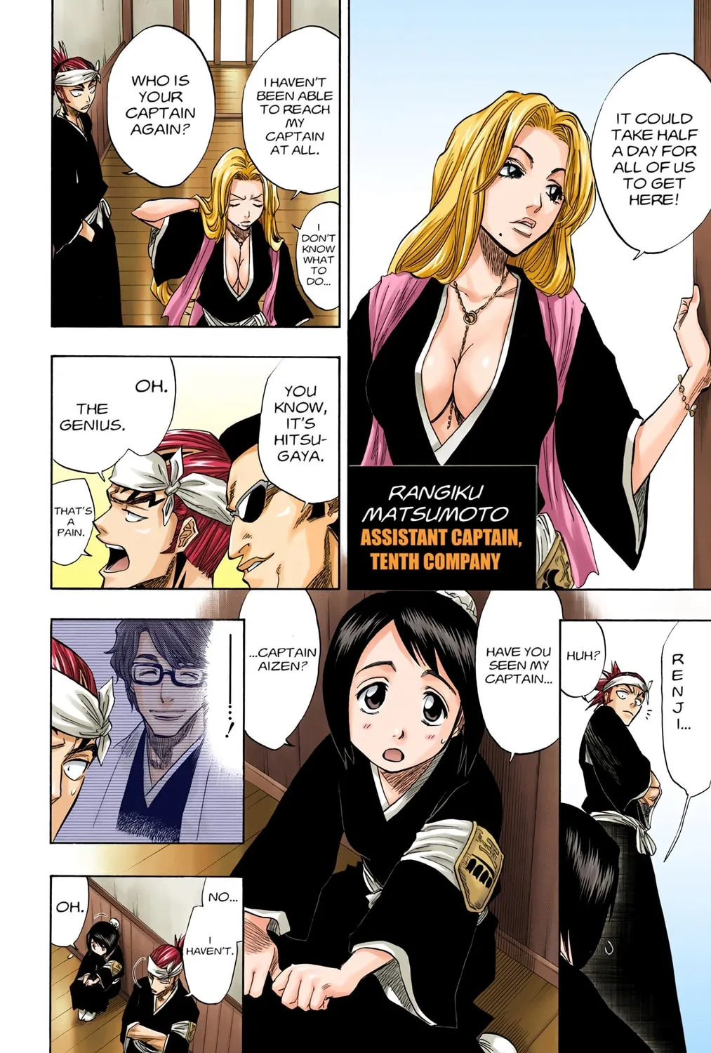 Bleach Colored Manga