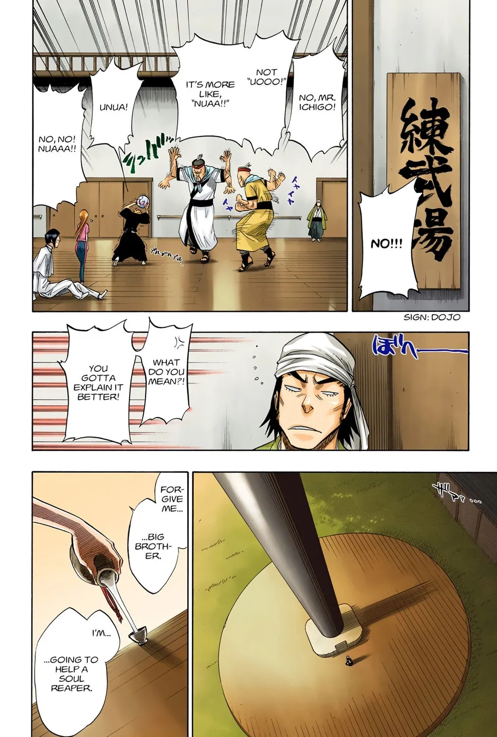 Bleach Colored Manga