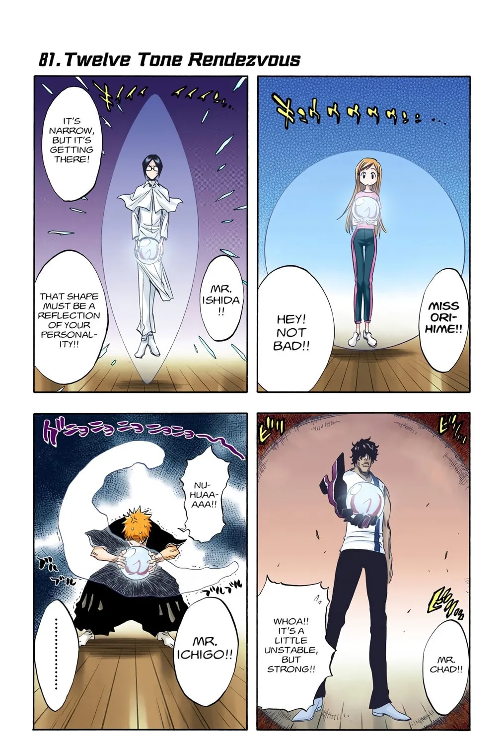 Bleach Colored Manga