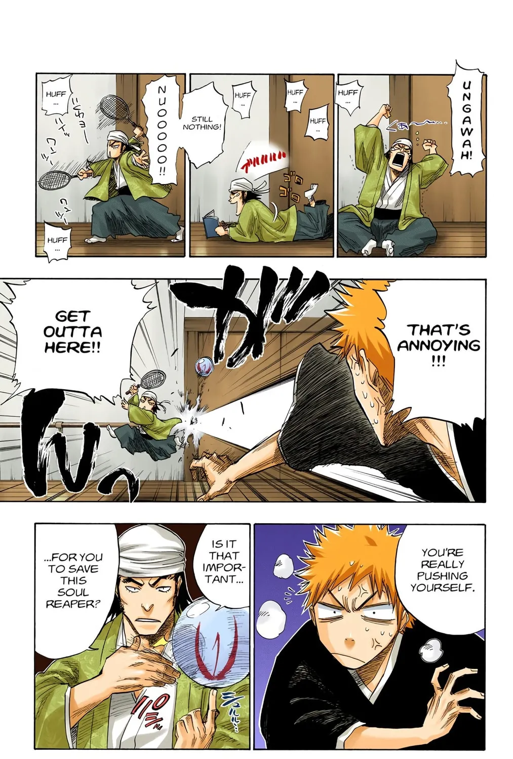 Bleach Colored Manga