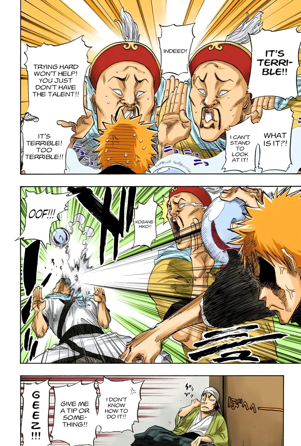 Bleach Colored Manga