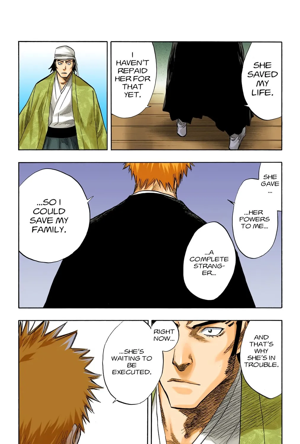 Bleach Colored Manga