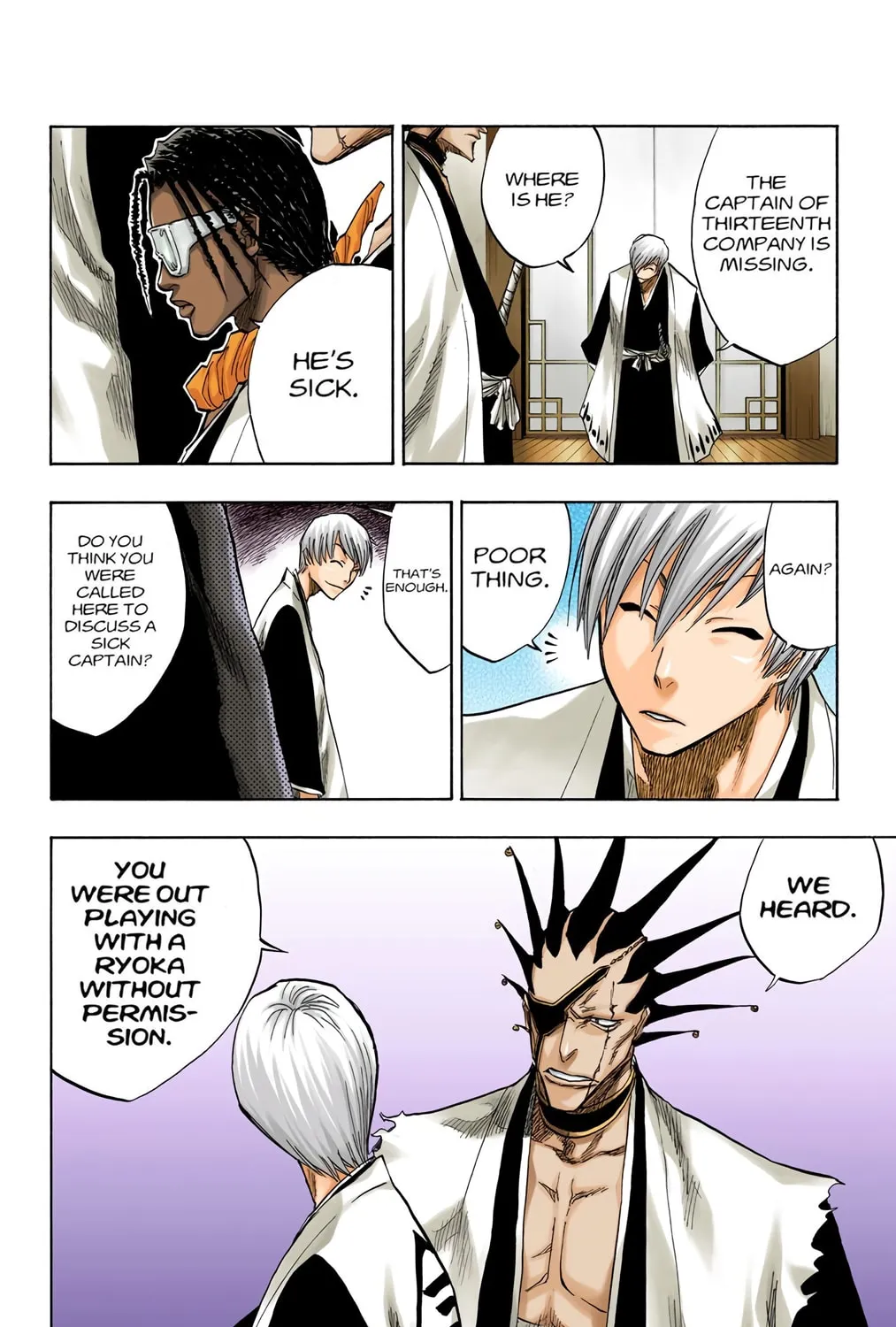 Bleach Colored Manga