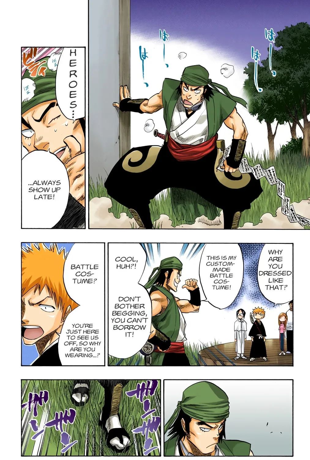 Bleach Colored Manga