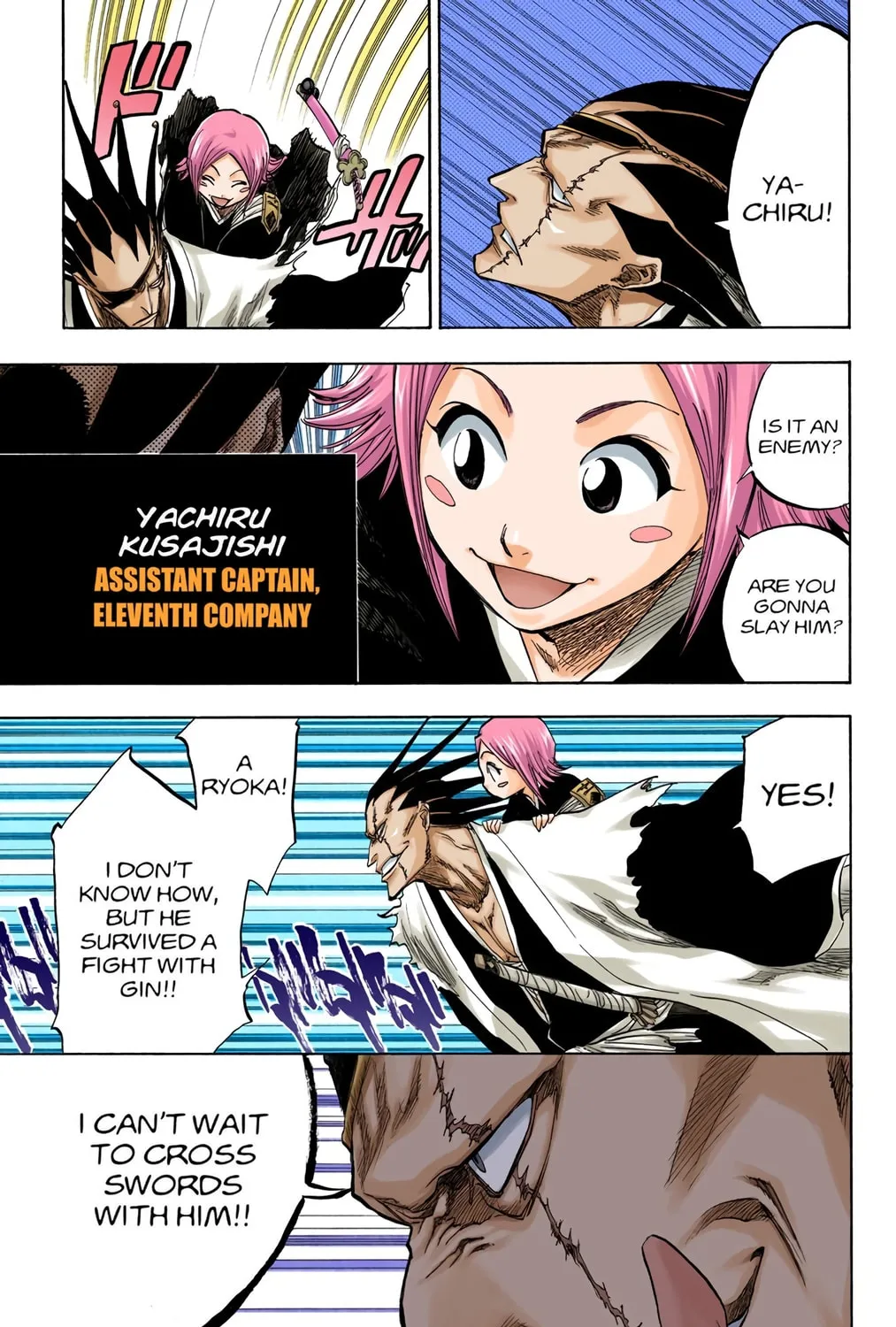 Bleach Colored Manga