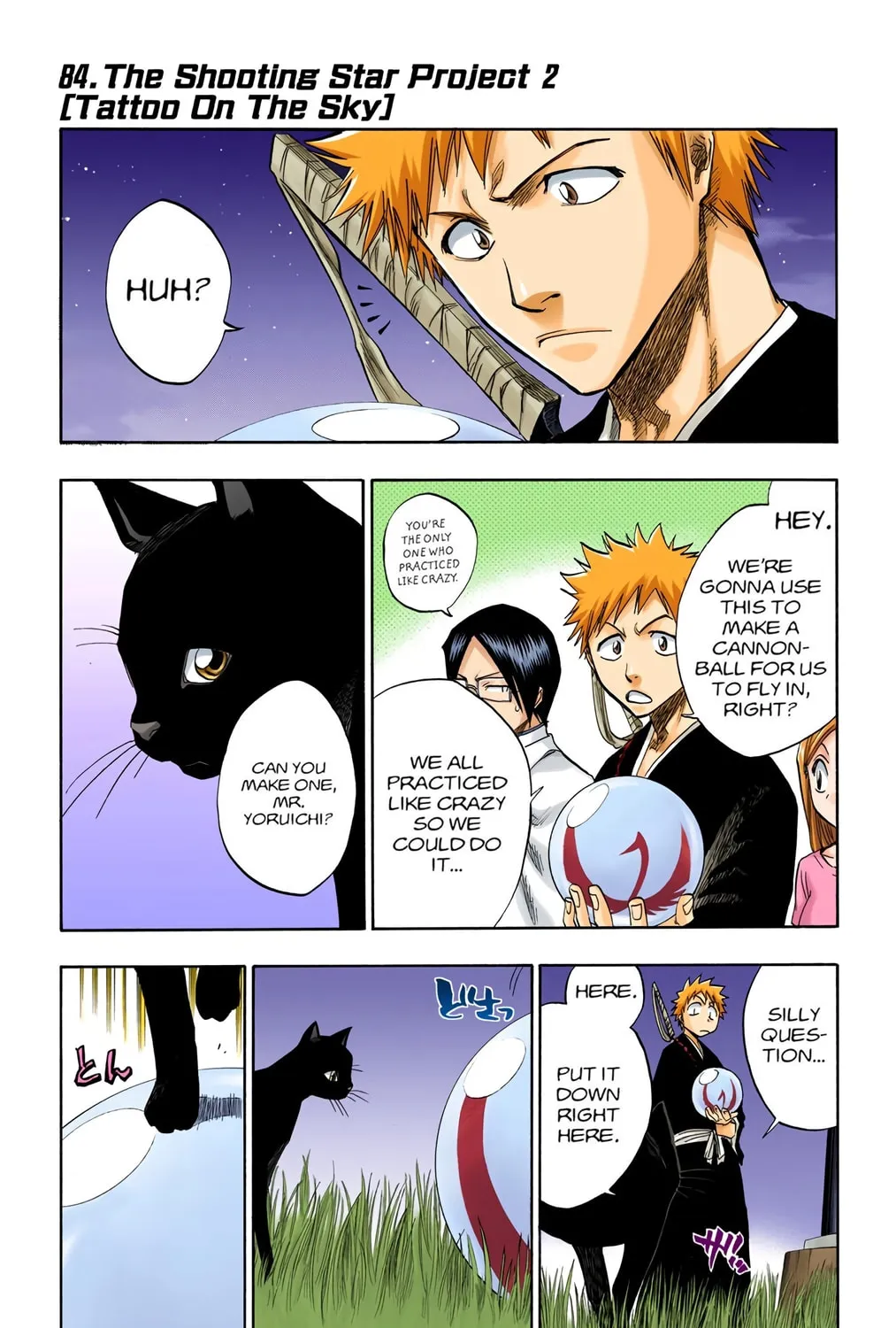 Bleach Colored Manga