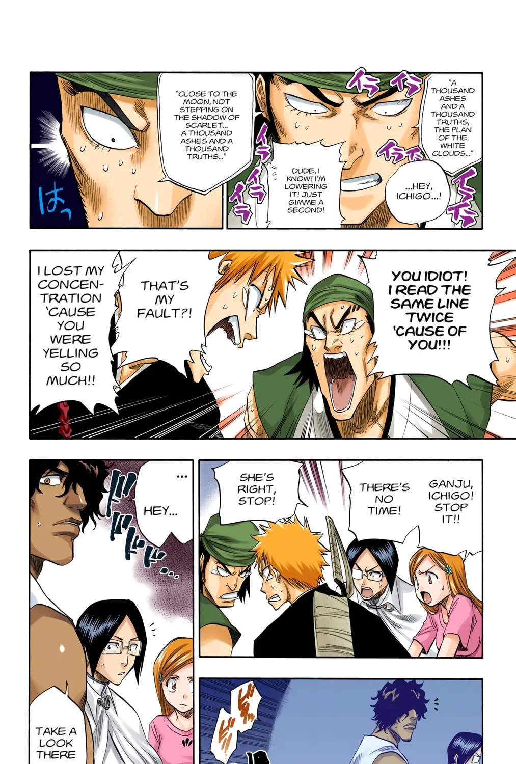Bleach Colored Manga