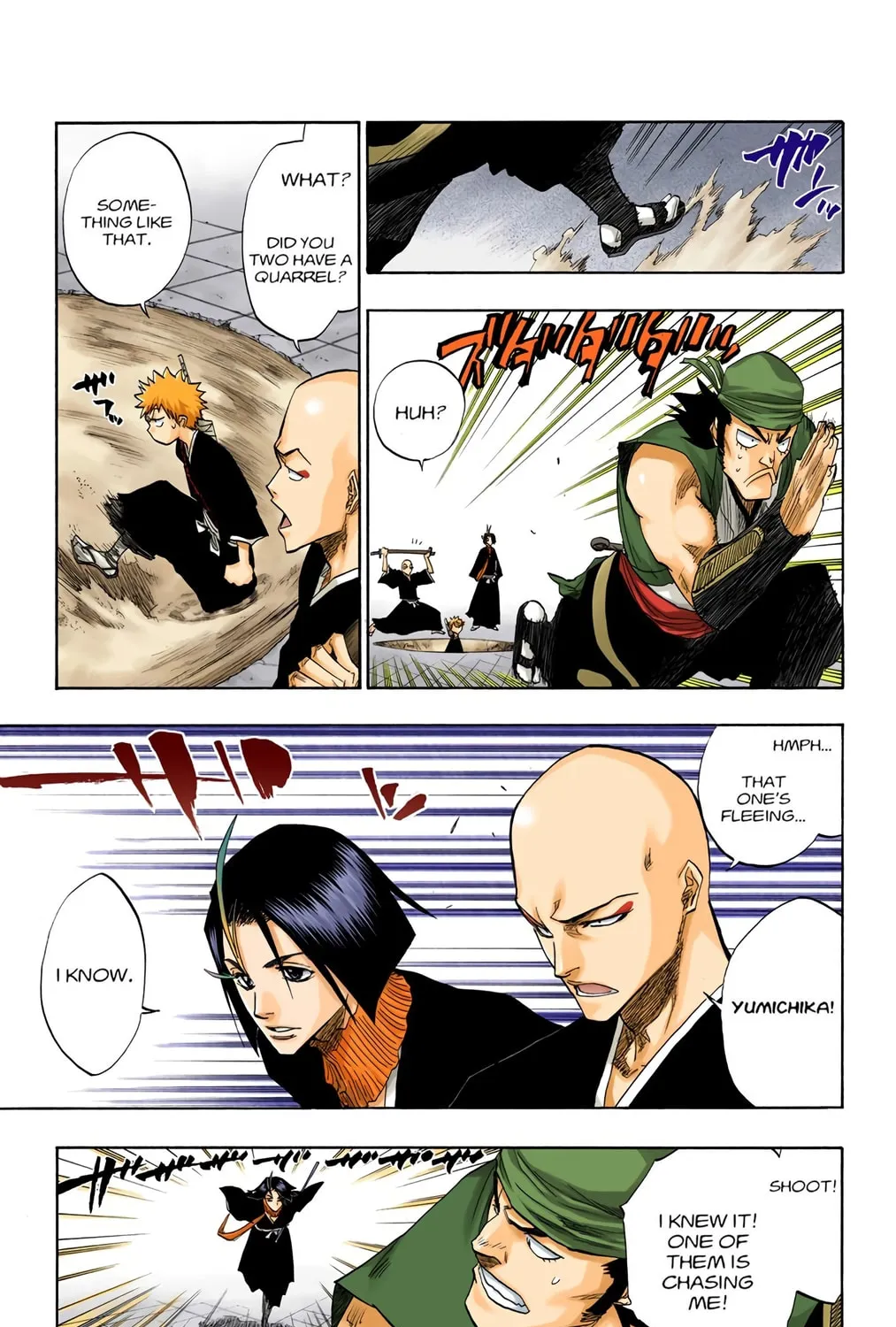 Bleach Colored Manga