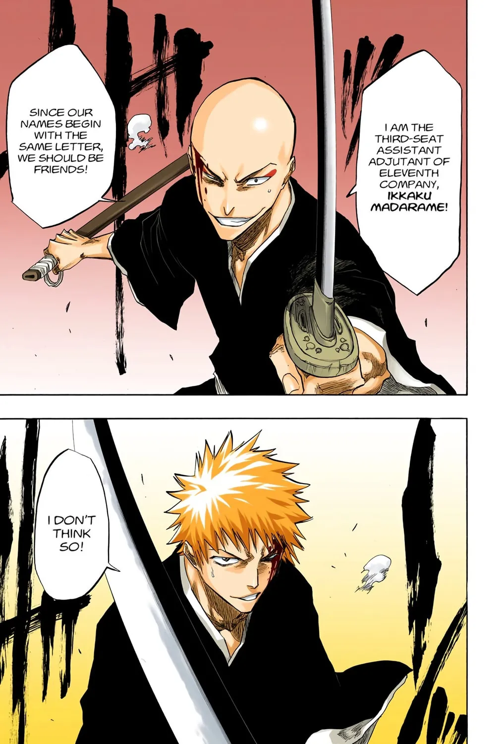 Bleach Colored Manga