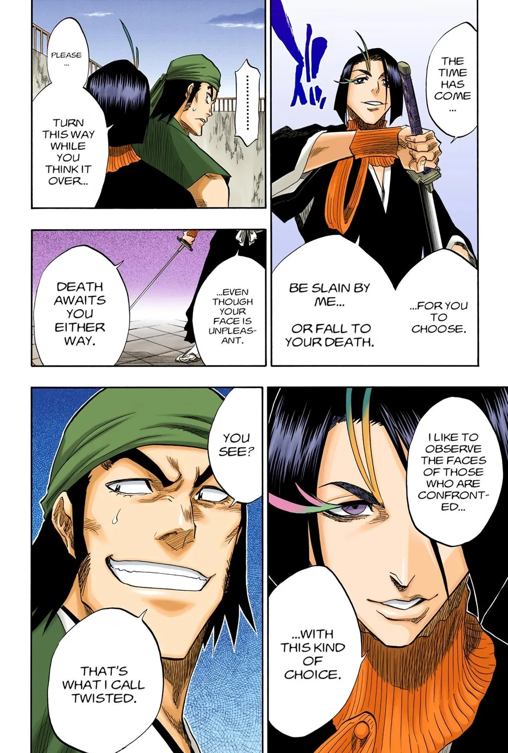 Bleach Colored Manga