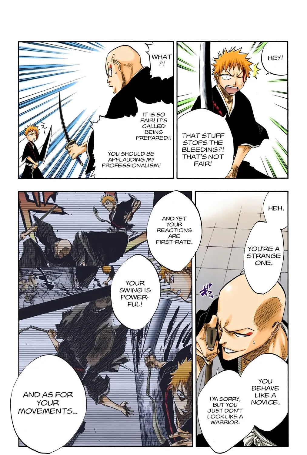 Bleach Colored Manga