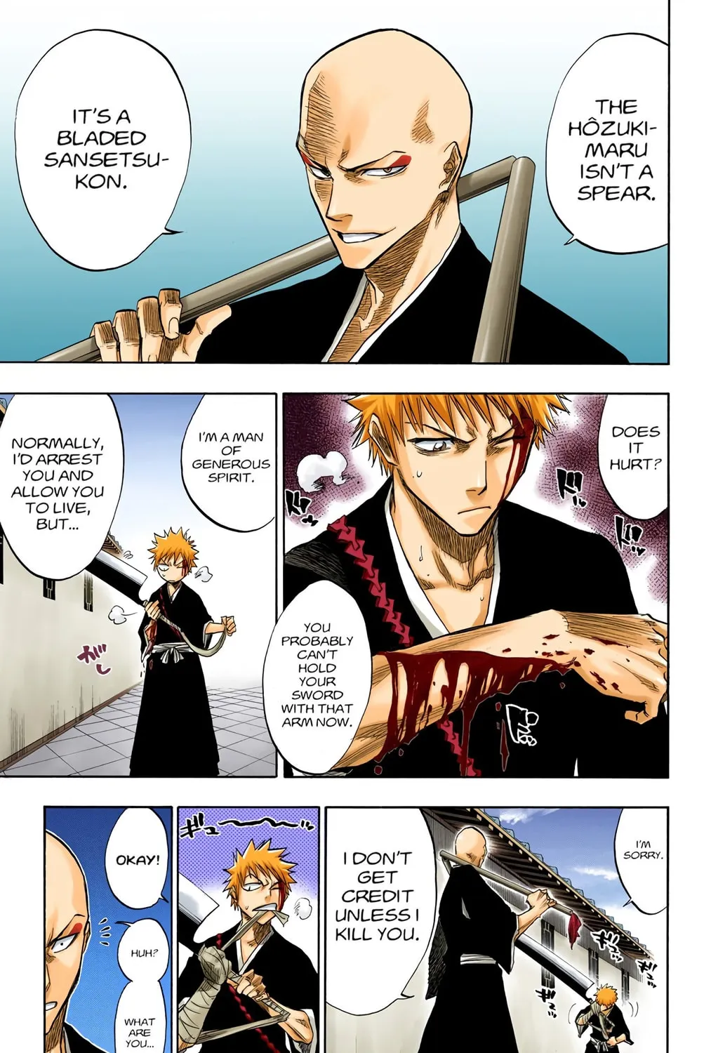 Bleach Colored Manga