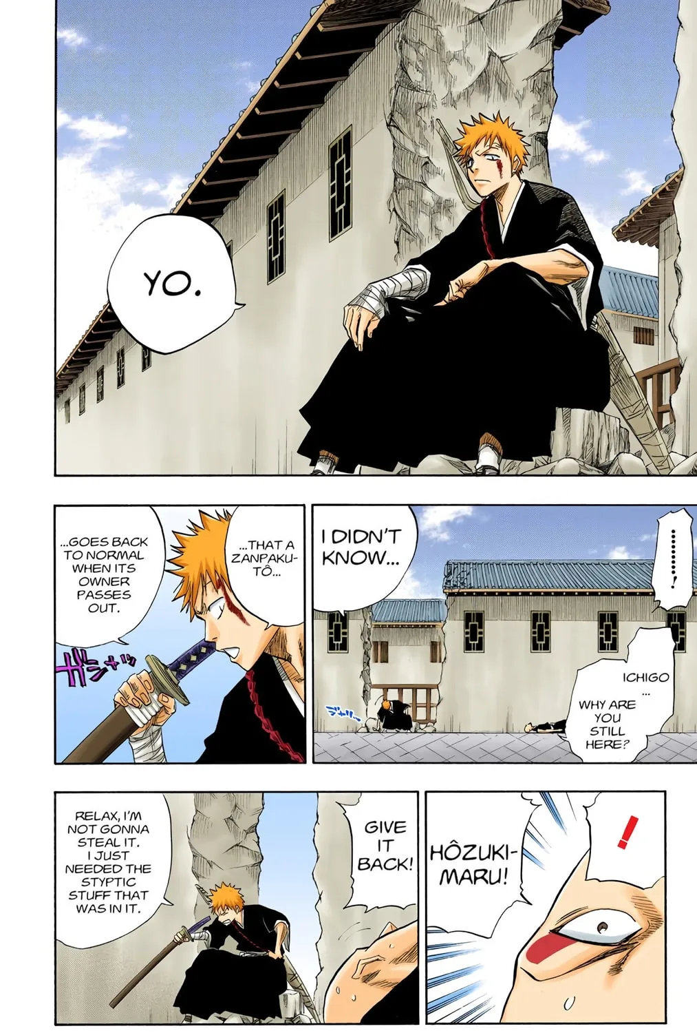 Bleach Colored Manga