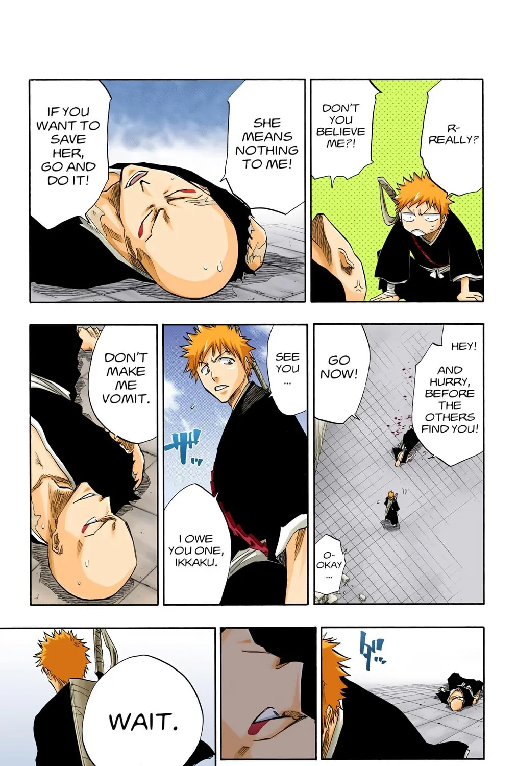 Bleach Colored Manga
