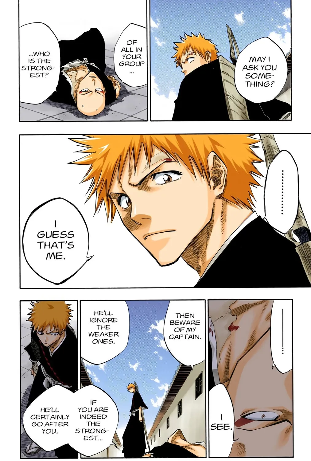 Bleach Colored Manga