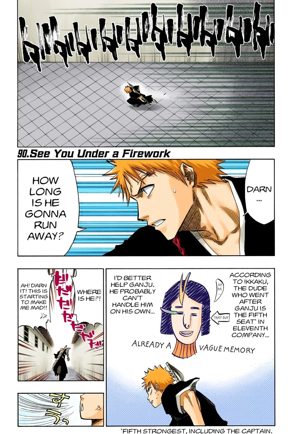 Bleach Colored Manga
