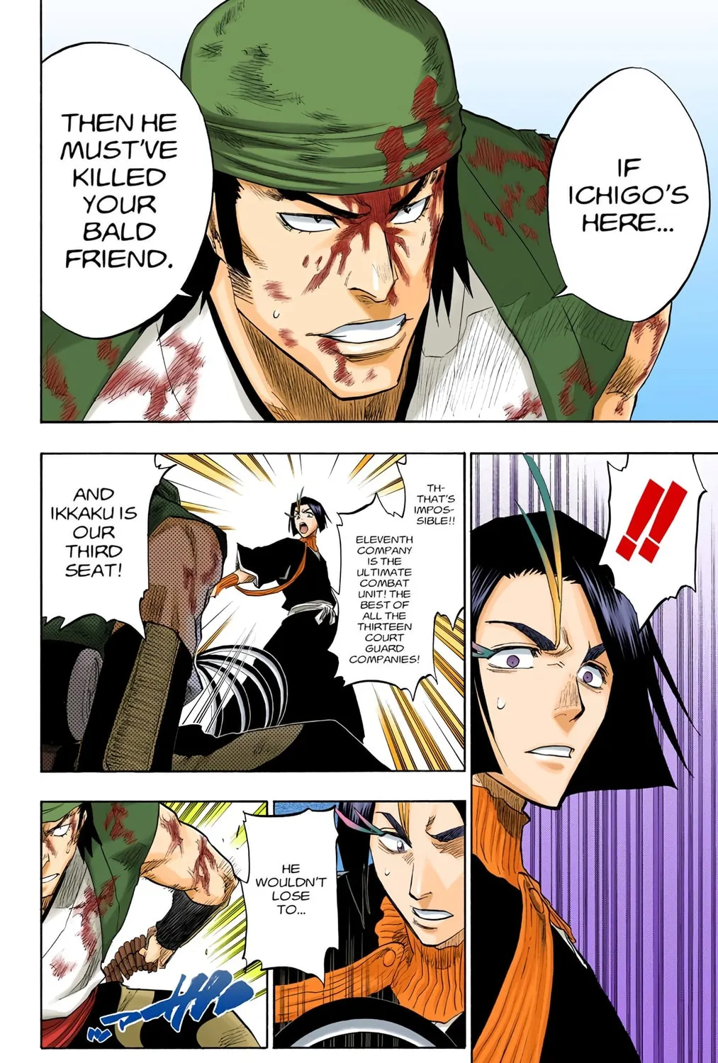 Bleach Colored Manga