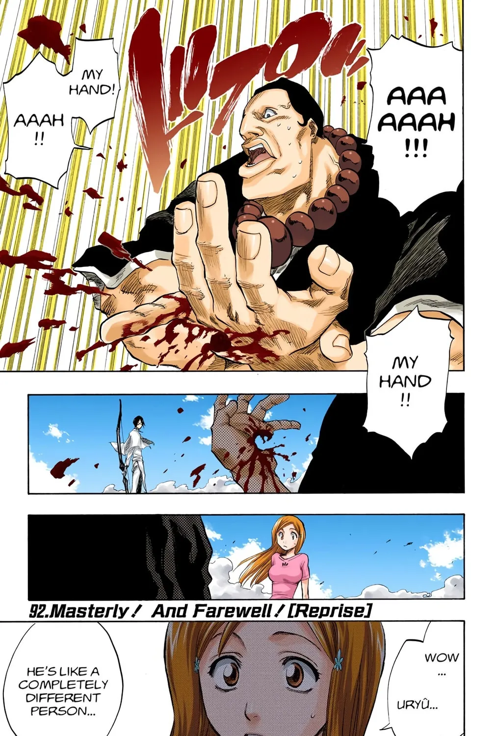 Bleach Colored Manga