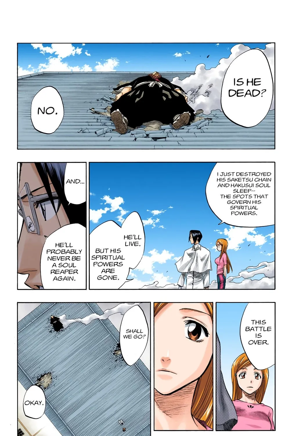 Bleach Colored Manga