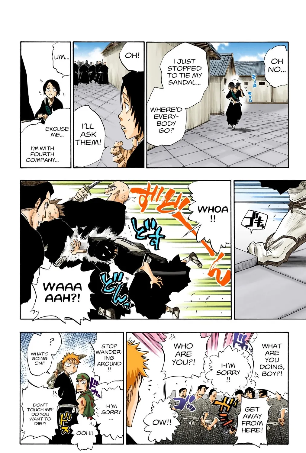 Bleach Colored Manga