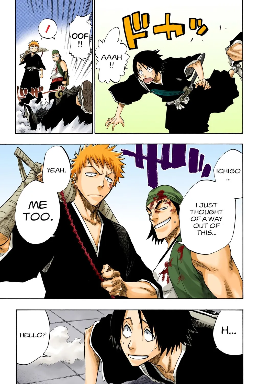 Bleach Colored Manga