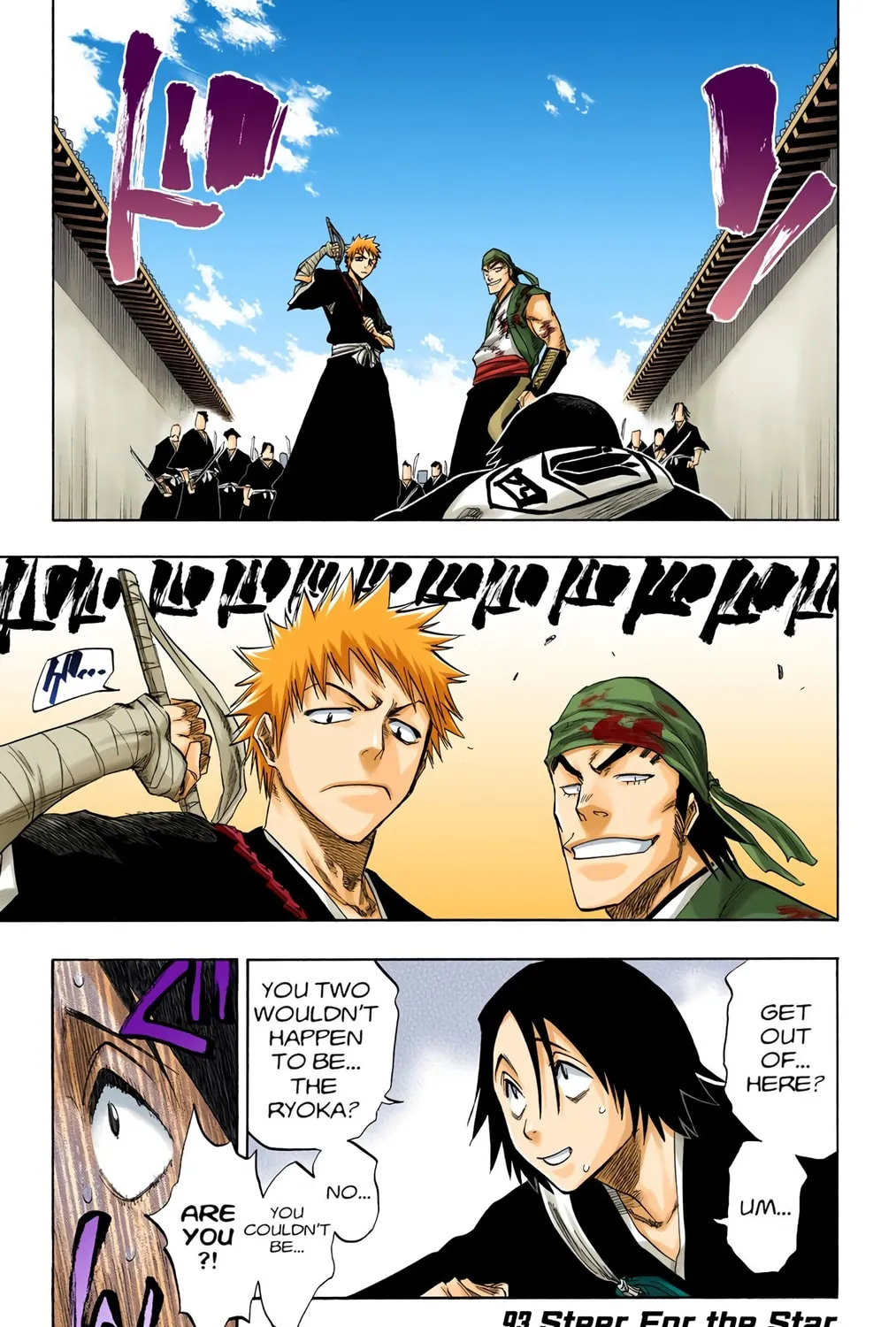 Bleach Colored Manga